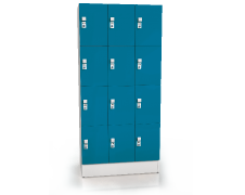 Premium lockers with twelve lockable boxes ALFORT AD 1920 x 900 x 520